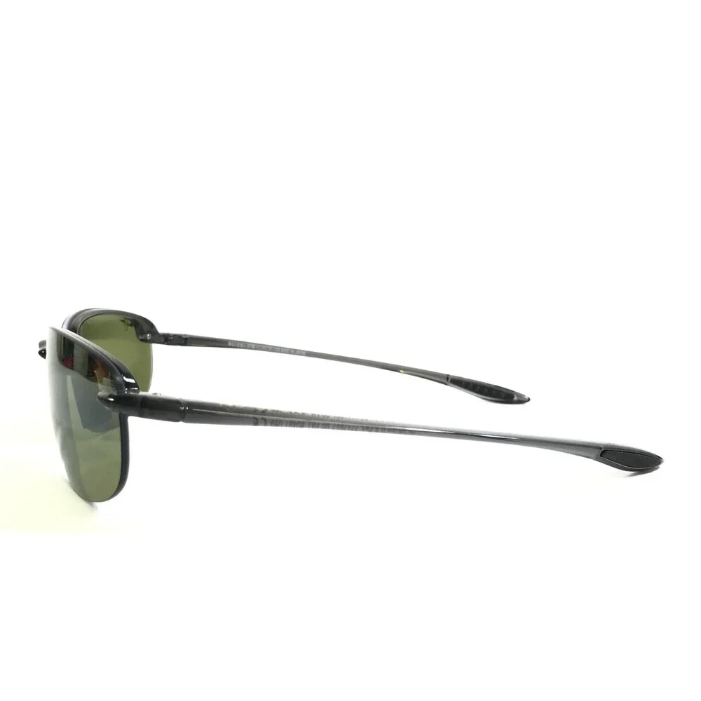 Maui Jim Sunglasses Ho'okipa MJ-407N Translucent Gray Frames w/ Maui HT Lenses